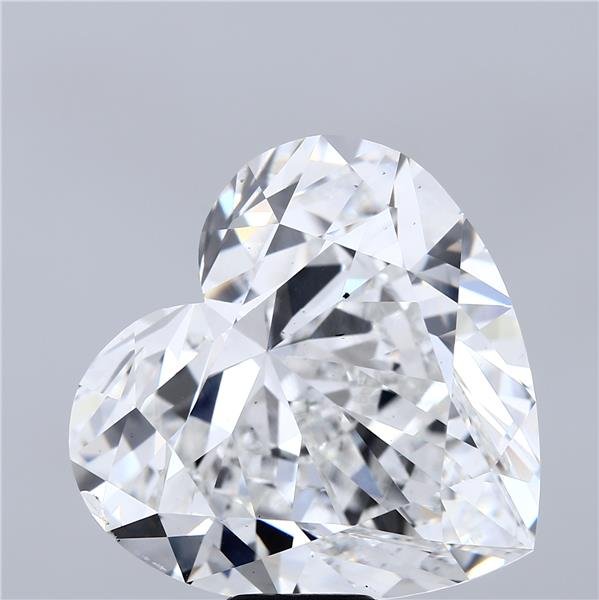 20.04ct E SI1 Rare Carat Ideal Cut Heart Lab Grown Diamond