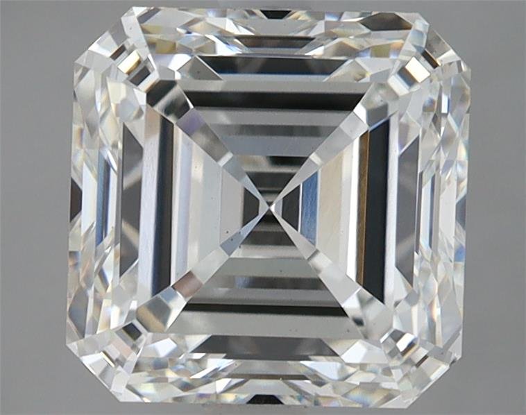 3.70ct H VS1 Rare Carat Ideal Cut Asscher Lab Grown Diamond