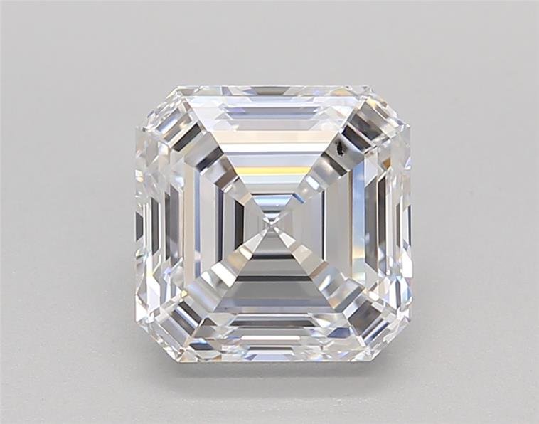 2.03ct D VS1 Rare Carat Ideal Cut Asscher Lab Grown Diamond