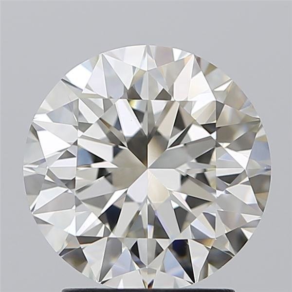 2.50ct I VVS2 Rare Carat Ideal Cut Round Diamond