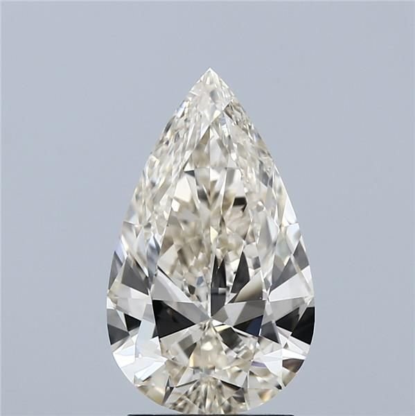 2.50ct K VS1 Rare Carat Ideal Cut Pear Diamond