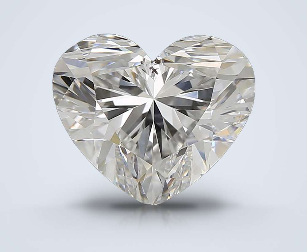 1.90 Carat Heart Natural Diamond