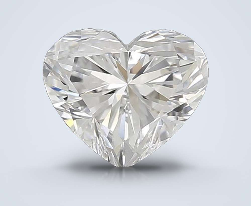 0.52 Carat Heart Lab Diamond