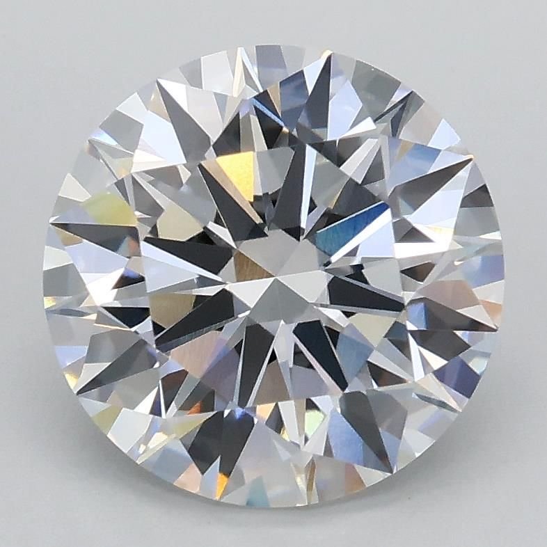 2.51ct D VVS2 Rare Carat Ideal Cut Round Lab Grown Diamond