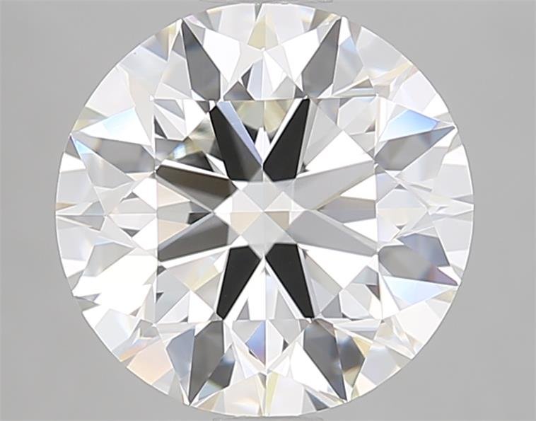 4.11ct J VS1 Rare Carat Ideal Cut Round Diamond