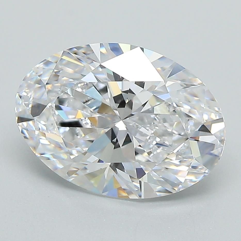 2.54ct E VS2 Rare Carat Ideal Cut Oval Lab Grown Diamond