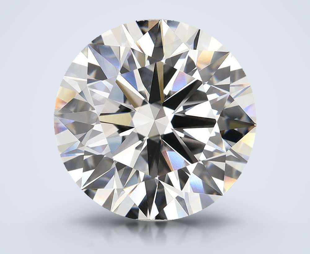 7.03 Carat Round Lab Diamond
