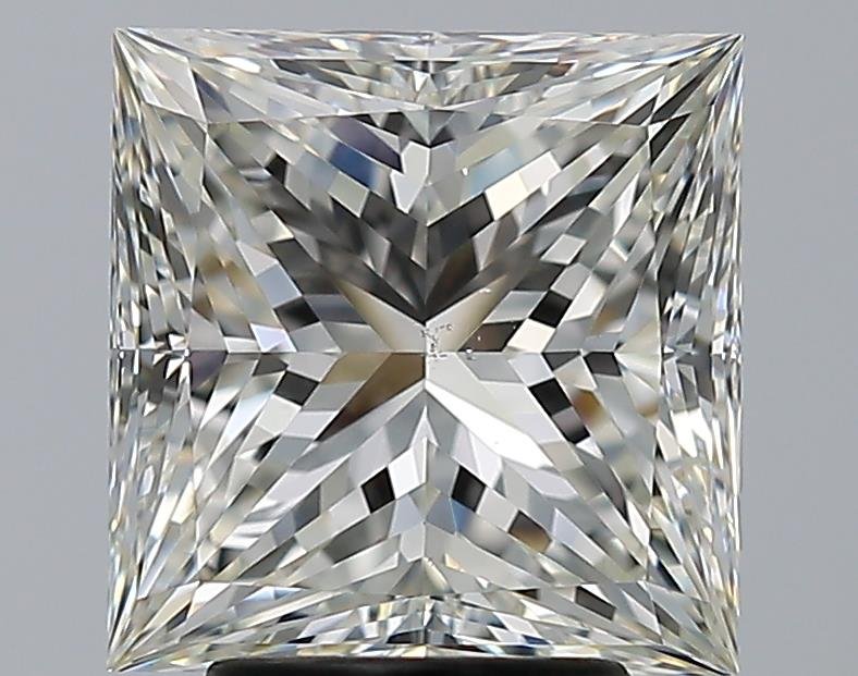 4.01ct I SI1 Very Good Cut Princess Diamond