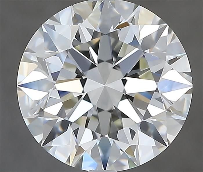 3.05ct J VVS1 Rare Carat Ideal Cut Round Diamond