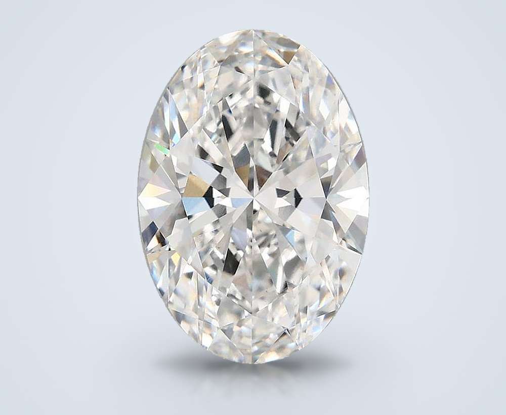 3.95 Carat Oval Lab Diamond