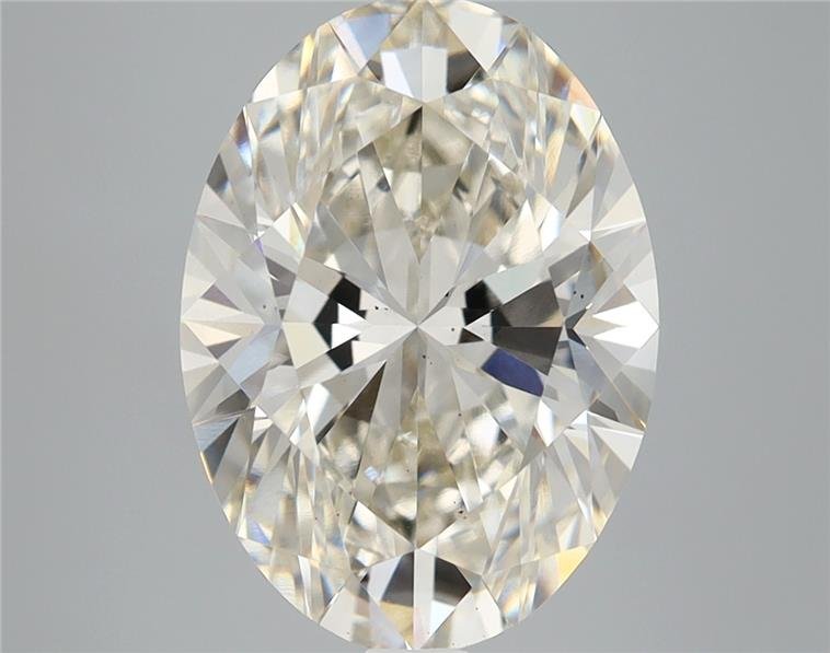 5.06ct I VS2 Very Good Cut Oval Lab Grown Diamond