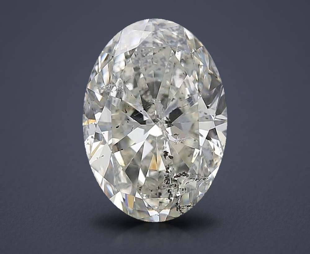 1.79 Carat Oval Natural Diamond