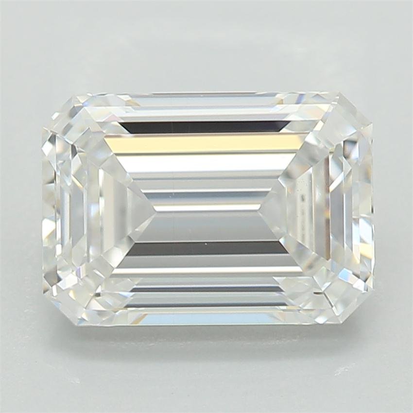 1.51ct D VS2 Rare Carat Ideal Cut Emerald Lab Grown Diamond