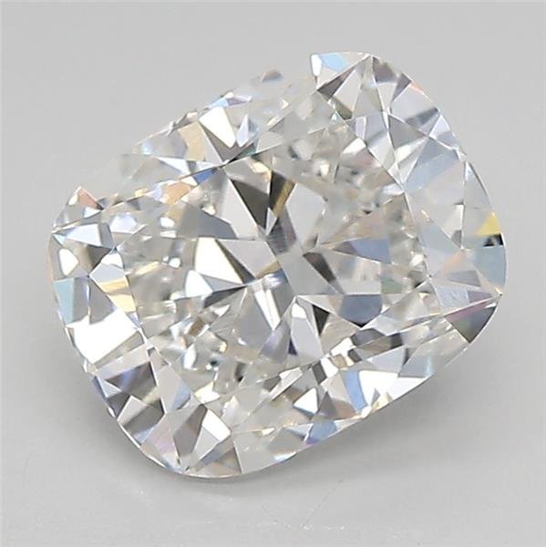 2.09ct F VVS2 Rare Carat Ideal Cut Cushion Lab Grown Diamond