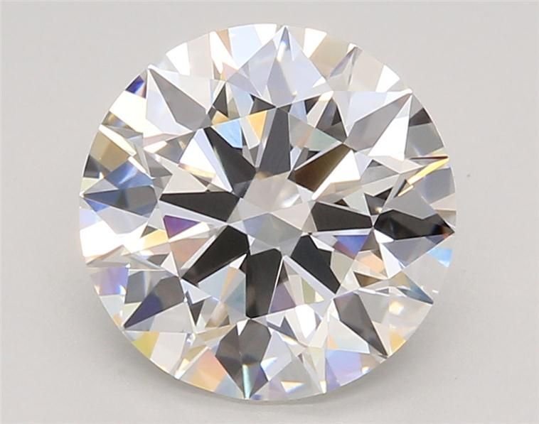 3.51ct F VVS2 Rare Carat Ideal Cut Round Lab Grown Diamond