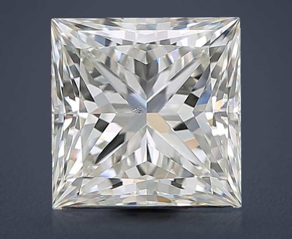 1.75 Carat Princess Natural Diamond