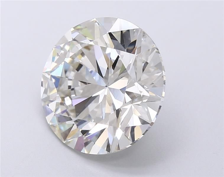 6.29ct I VVS2 Excellent Cut Round Lab Grown Diamond