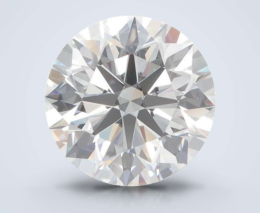 3.92 Carat Round Lab Diamond