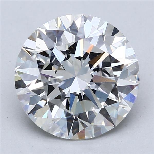 3.50ct E VS1 Excellent Cut Round Lab Grown Diamond