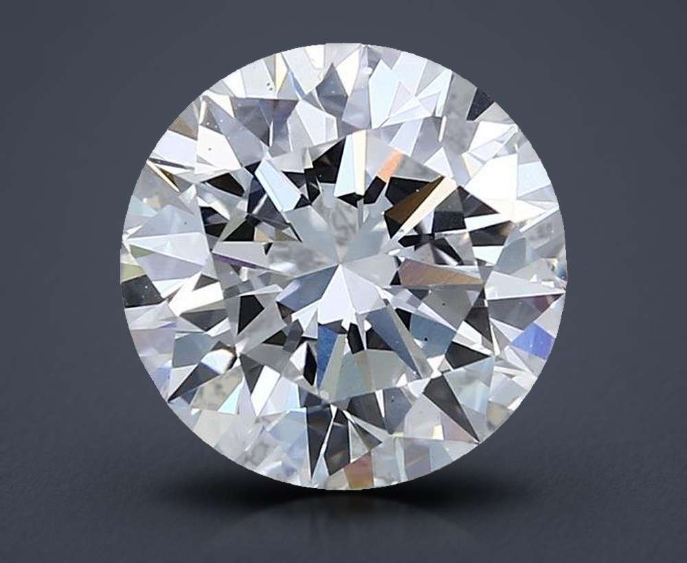 3.50 Carat Round Lab Diamond