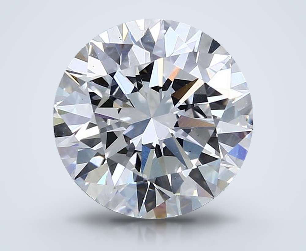 3.50 Carat Round Lab Diamond