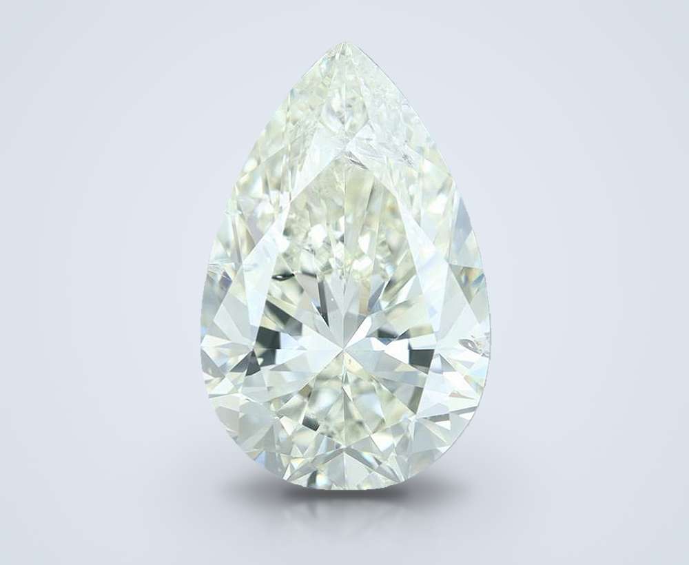 3.51 Carat Pear Natural Diamond