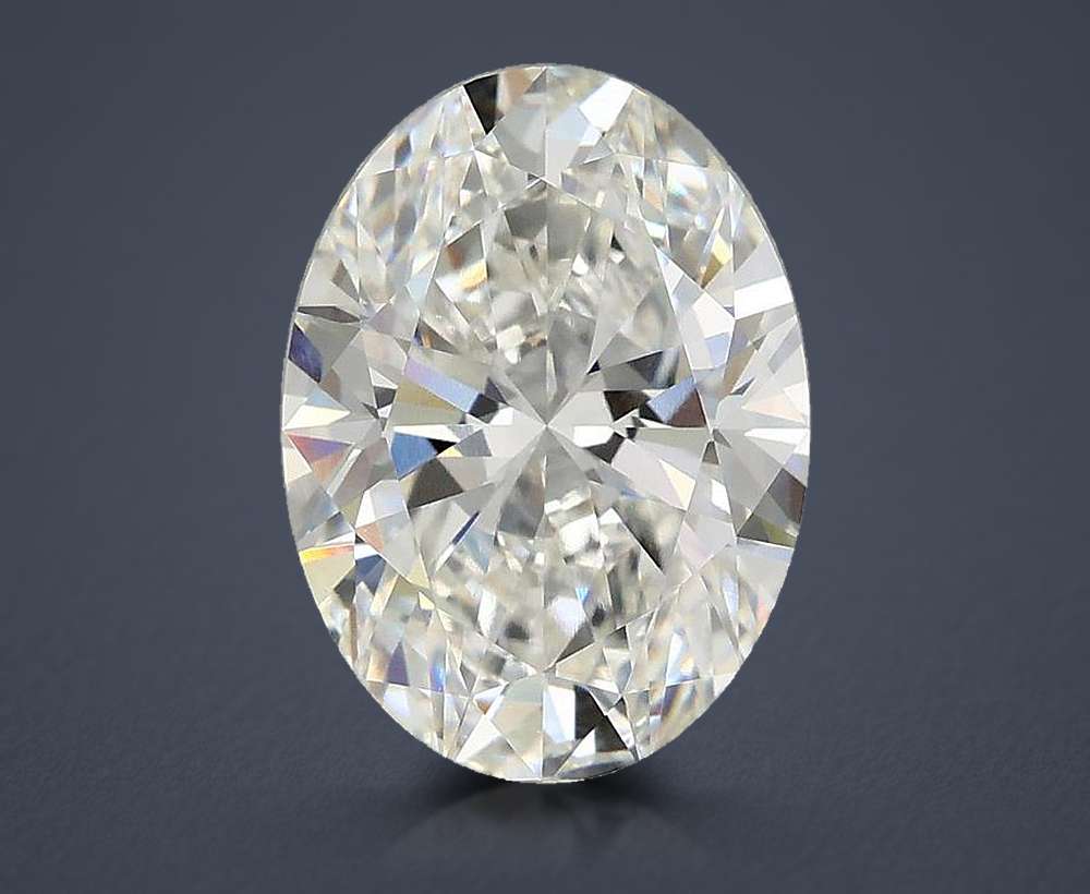 3.00 Carat Oval Lab Diamond