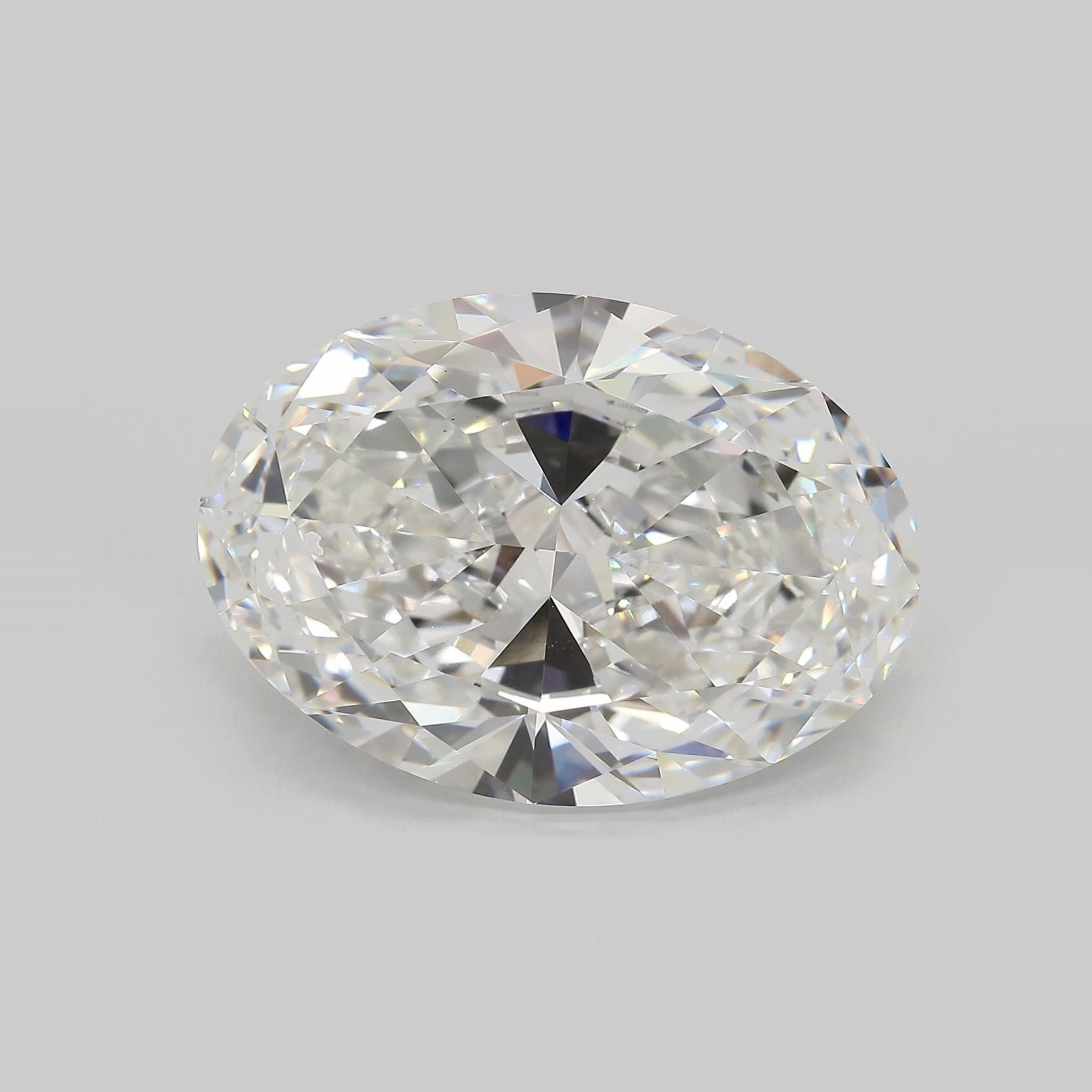 15.64ct F VS1 Rare Carat Ideal Cut Oval Lab Grown Diamond