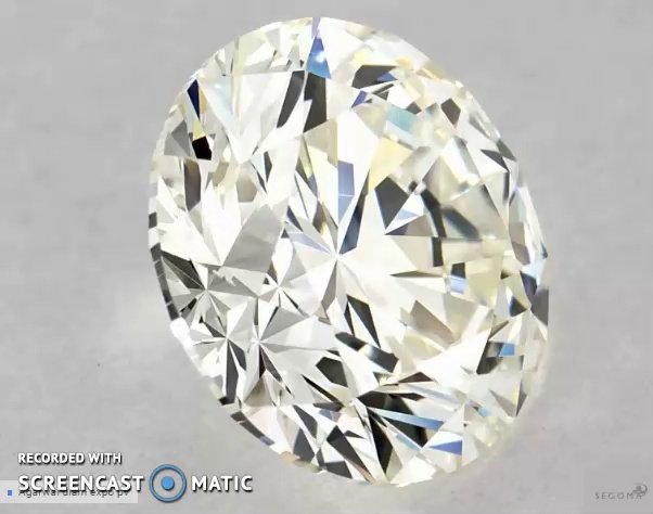 1.61ct J VVS1 Rare Carat Ideal Cut Round Diamond