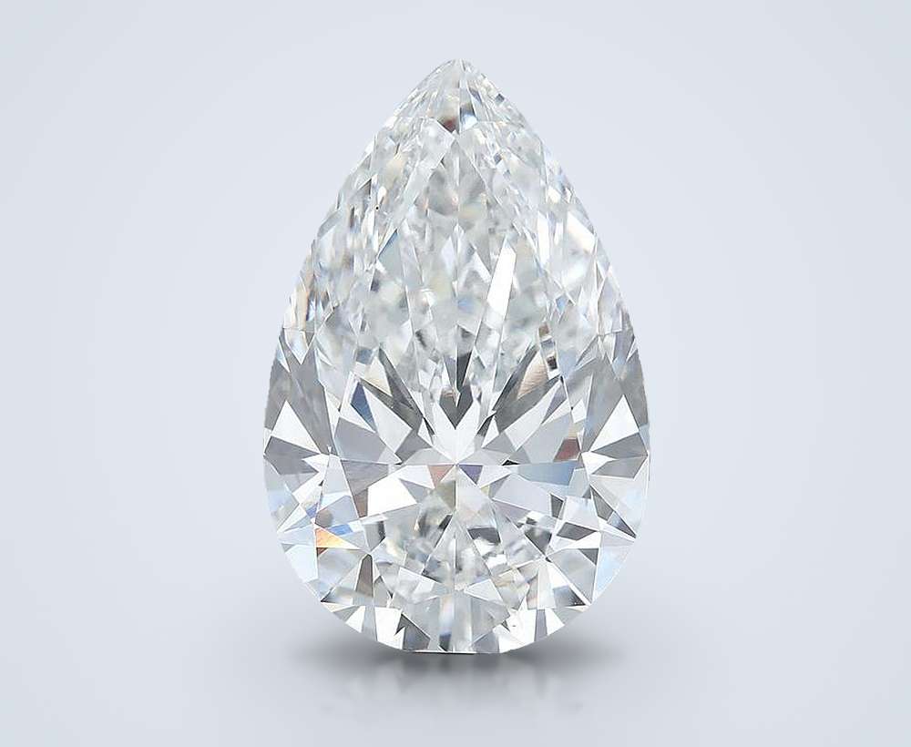 9.53 Carat Pear Lab Diamond