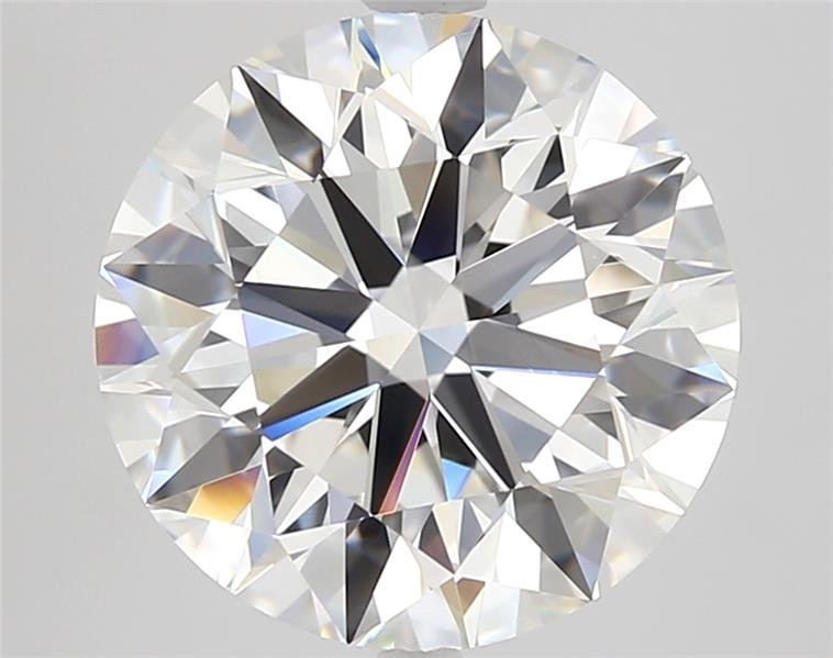 4.02ct F SI1 Excellent Cut Round Diamond