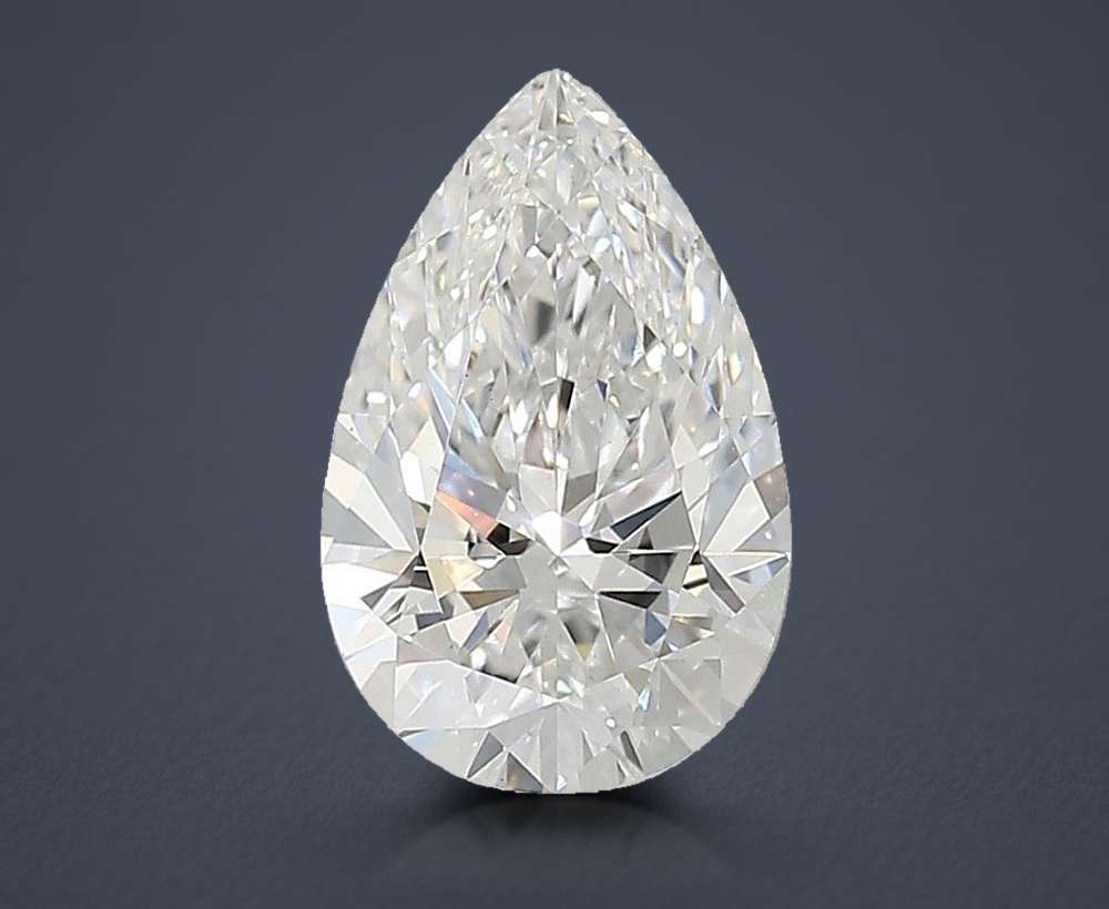 1.59 Carat Pear Lab Diamond
