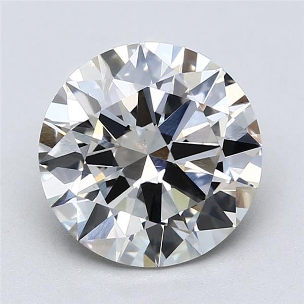 3.02ct G VS1 Rare Carat Ideal Cut Round Lab Grown Diamond