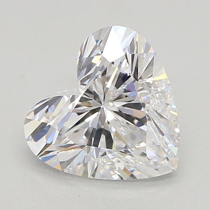 1.24ct E VVS2 Rare Carat Ideal Cut Heart Lab Grown Diamond