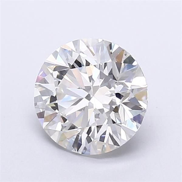 2.04ct F VS1 Excellent Cut Round Lab Grown Diamond