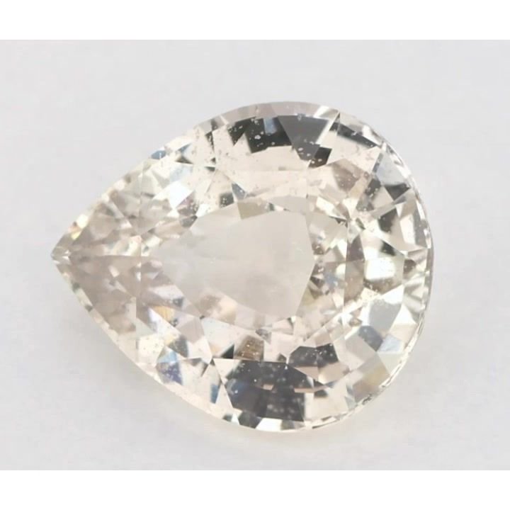 2.68 Carat Yellow Pear Sapphire