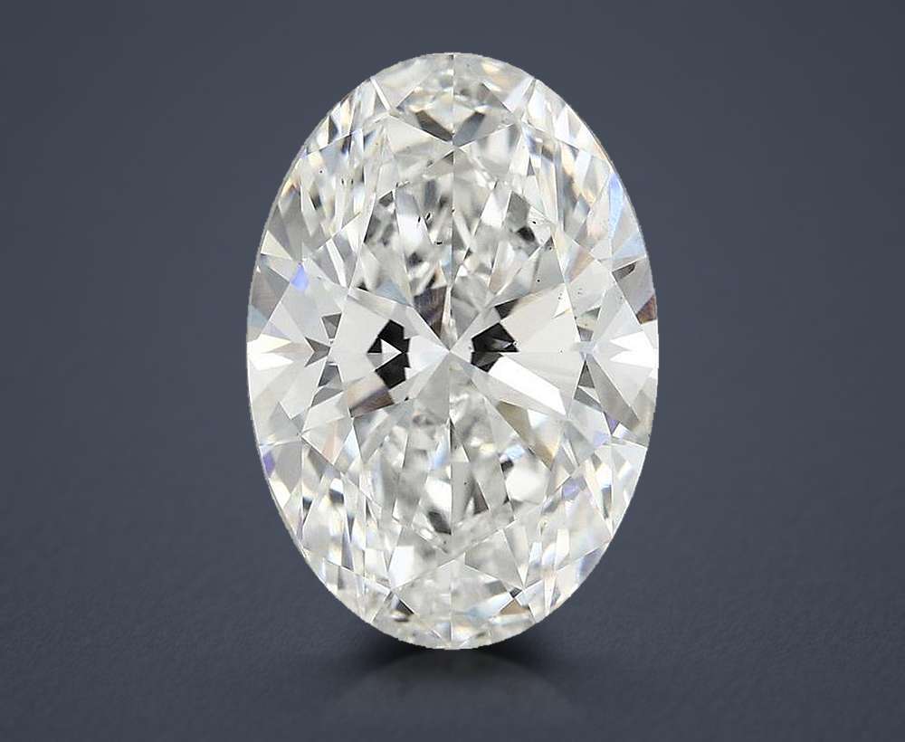 5.00 Carat Oval Lab Diamond