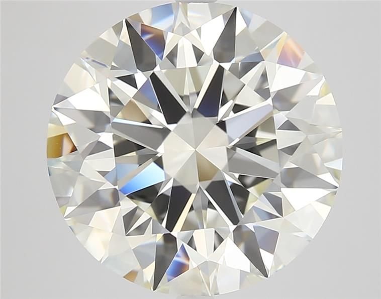 8.05ct I VVS2 Rare Carat Ideal Cut Round Diamond