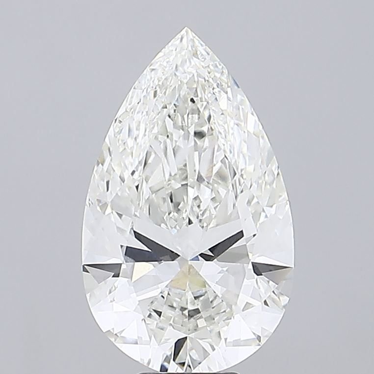 10.06ct G VS1 Rare Carat Ideal Cut Pear Lab Grown Diamond