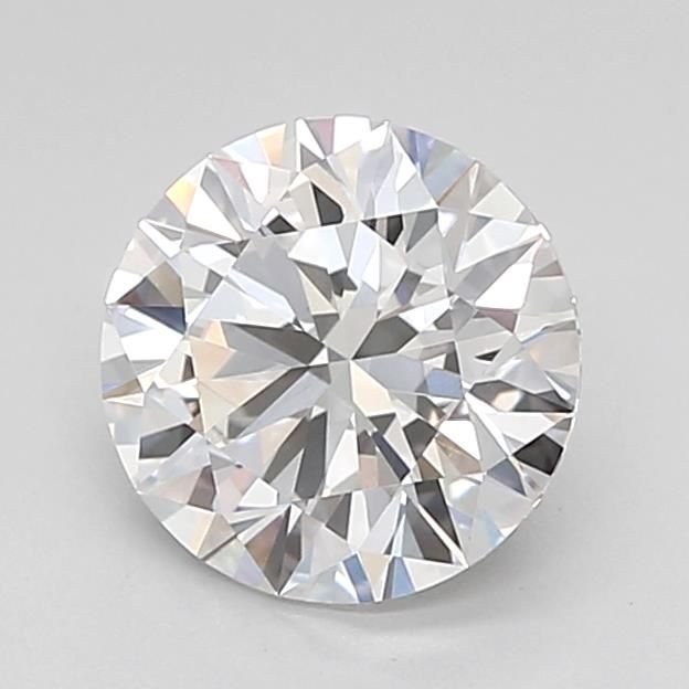 2.01ct E VS2 Rare Carat Ideal Cut Round Lab Grown Diamond