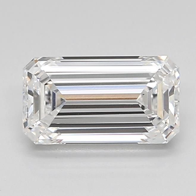 2.17ct D VVS2 Excellent Cut Emerald Lab Grown Diamond