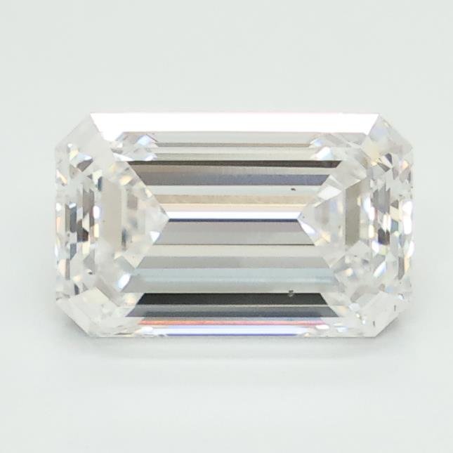 1.59ct D VS2 Rare Carat Ideal Cut Emerald Lab Grown Diamond