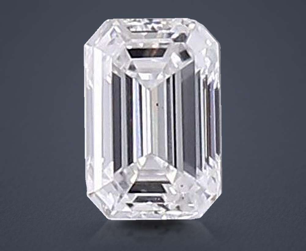 0.29 Carat Emerald Lab Diamond