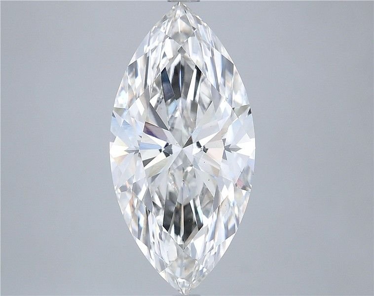 6.03ct G VS2 Rare Carat Ideal Cut Marquise Lab Grown Diamond