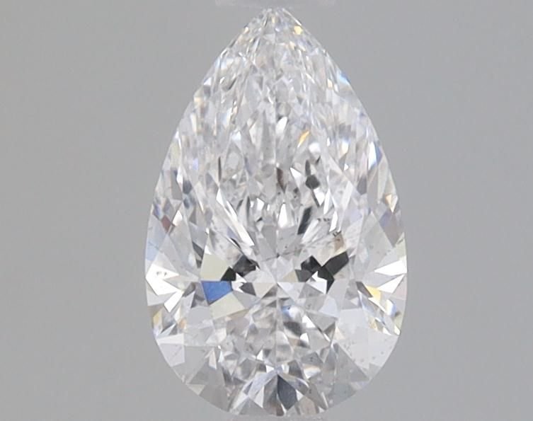 0.81ct E SI1 Rare Carat Ideal Cut Pear Lab Grown Diamond