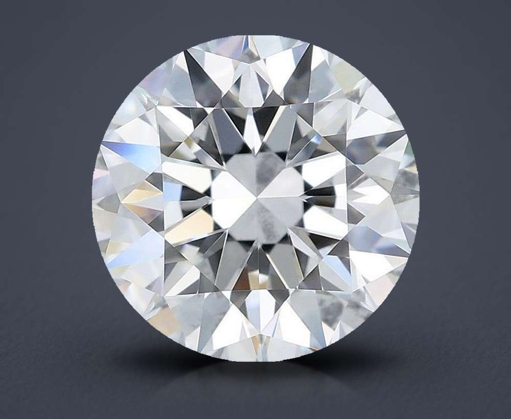 1.71 Carat Round Natural Diamond