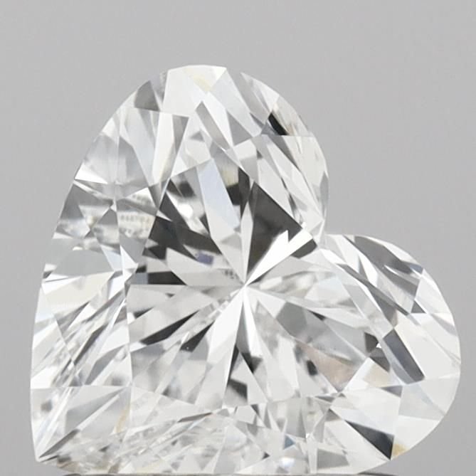0.94ct E VVS2 Rare Carat Ideal Cut Heart Lab Grown Diamond