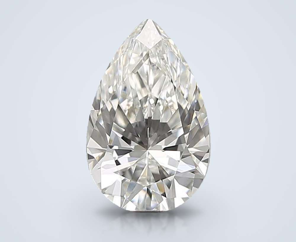 0.60 Carat Pear Natural Diamond