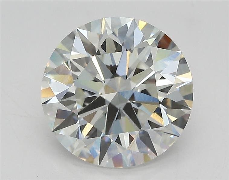 2.51ct F VVS2 Rare Carat Ideal Cut Round Lab Grown Diamond