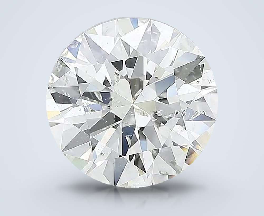 7.03 Carat Round Natural Diamond